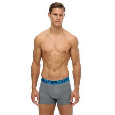 боксерки,мъжко,бельо,superdry,boxers,3,units,triple,grey,turquoise