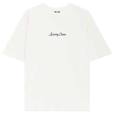 тениска,мъжки,тениски,kaotiko,luxury,chaos,short,sleeve,t,shirt,ivory,(white)
