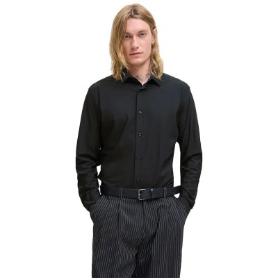 риза,с,дълъг,ръкав,мъжки,ризи,jack,&,jones,active,stretch,long,sleeve,shirt,black