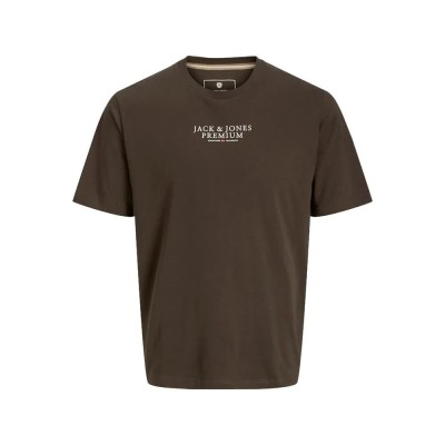 тениска,мъжки,тениски,jack,&,jones,archie,short,sleeve,t,shirt,black,olive,(green)