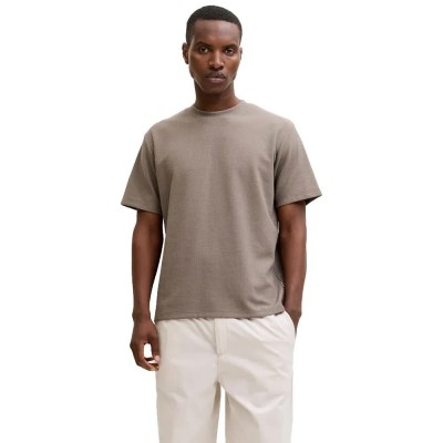 тениска,мъжки,тениски,дамски,тениски,jack,&,jones,austin,short,sleeve,t,shirt,brown,(falcon)