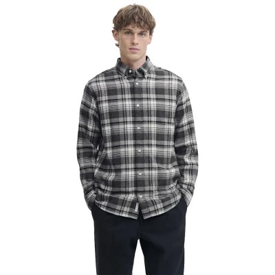 риза,с,дълъг,ръкав,мъжки,ризи,jack,&,jones,barkley,flannel,x,mas,long,sleeve,shirt,grey,(charcoal,gray)