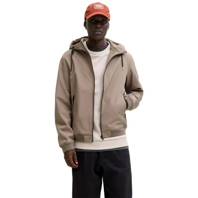 яке,мъжки,якета,дамски,якета,и,палта,jack,&,jones,basic,softshell,jacket,beige,(falcon)