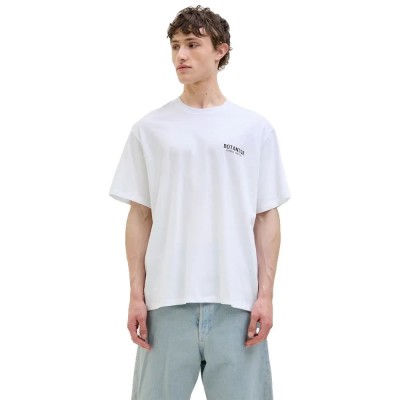 тениска,мъжки,тениски,jack,&,jones,botaniq,short,sleeve,t,shirt,bright,white,print,green,(white)
