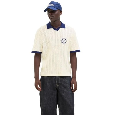 блуза,мъжки,пуловери,jack,&,jones,dia,short,sleeve,sweater,sea,salt,detail,ocean,cavern,(beige)