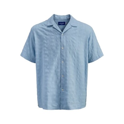 риза,с,къс,ръкав,мъжки,ризи,jack,&,jones,dia,structure,resort,short,sleeve,shirt,skyway,(blue)
