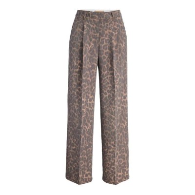 панталони,дамски,панталони,jack,&,jones,ellis,wide,high,waist,jjxx,dress,pants,brown,(bison,aop,leo)