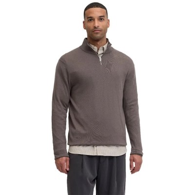 блуза,мъжки,пуловери,jack,&,jones,emil,half,zip,sweater,grey,(falcon)