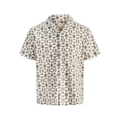 риза,с,къс,ръкав,мъжки,ризи,jack,&,jones,kevin,print,resort,short,sleeve,shirt,tea,leaf,(beige)