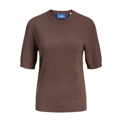 блуза,дамски,пуловери,дамски,плетени,дрехи,jack,&,jones,layla,comfy,jjxx,short,sleeve,sweater,bracken,(brown)