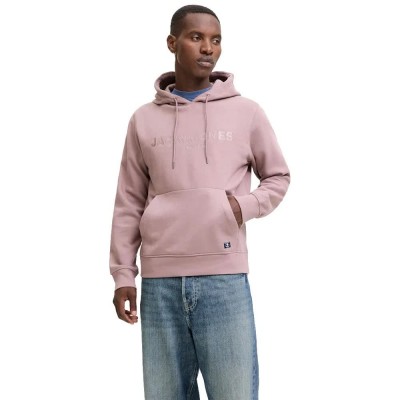 суичър,мъжки,пуловери,jack,&,jones,loyal,prau25,hoodie,twilight,mauve,(pink)