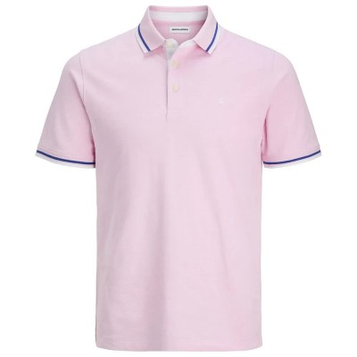 мъжки,блузи,с,яка,jack,&,jones,paulos,short,sleeve,polo,pink,(prism,pink,detail,play)