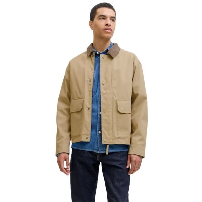 яке,мъжки,якета,jack,&,jones,river,utility,jacket,weathered,teak,(beige)