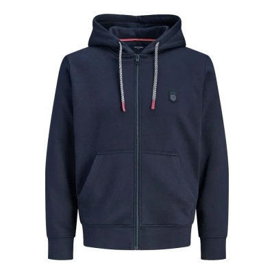 сако,мъжки,пуловери,jack,&,jones,ronaldo,full,zip,sweatshirt,navy,blazer,(blue)
