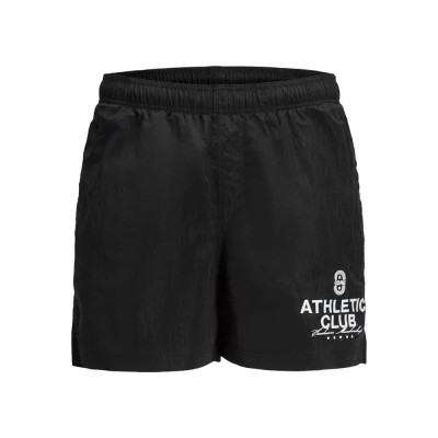 бански,гащета,мъжки,бански,костюми,jack,&,jones,st,maui,crinkle,swimming,shorts,black,detail,bright,white,(black)
