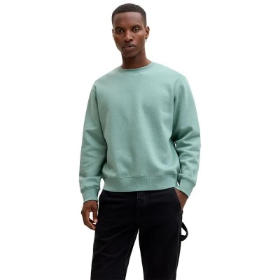 блуза,мъжки,пуловери,jack,&,jones,star,basic,sweatshirt,green,(mineral,blue)