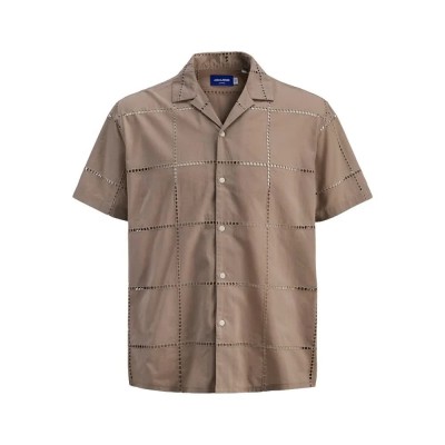 риза,с,къс,ръкав,мъжки,ризи,jack,&,jones,summer,luke,anglaise,resort,short,sleeve,shirt,mocha,meringue,pattern,window,(brown)