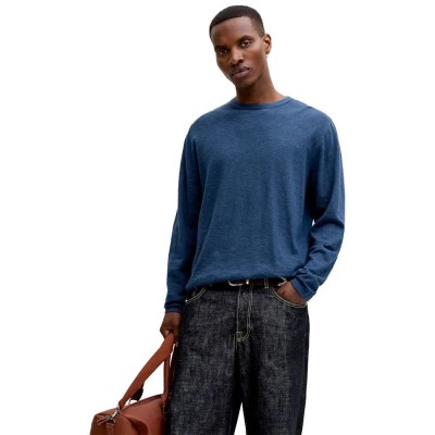 сако,мъжки,пуловери,дамски,пуловери,jack,&,jones,summer,sweater,blue,(navy,blazer,detail,melange)