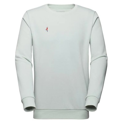 блуза,мъжки,пуловери,mammut,core,crew,neck,alpinist,sweatshirt,silver,sage,(green)