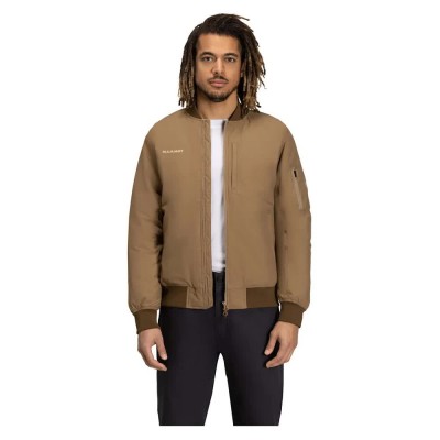 яке,мъжки,якета,mammut,floeberg,insulated,bomber,jacket,dark,sand,(brown)