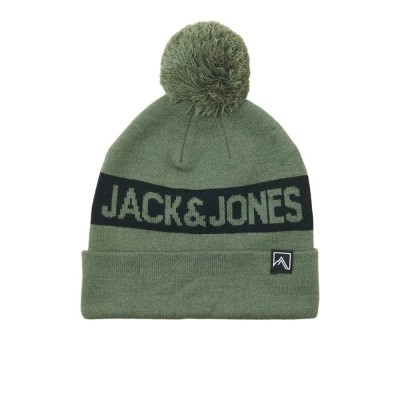 шапка,всички,шапки,jack,&,jones,matty,ski,beanie,green,(laurel,wreath)