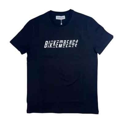 тениска,мъжки,тениски,bikkembergs,bmt1215,short,sleeve,t,shirt,blue,(black)