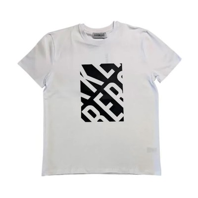 тениска,мъжки,тениски,bikkembergs,bmt1218,short,sleeve,t,shirt,white