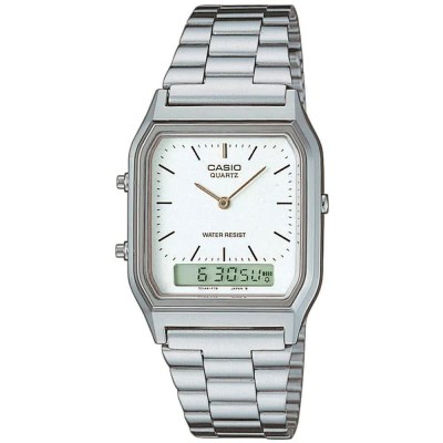 часовник,часовници,casio,aq,230,watch,silver,grey,white,(silver)