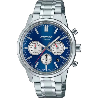 часовник,часовници,casio,efr,575d,2aef,watch,silver,grey,blue,(silver)