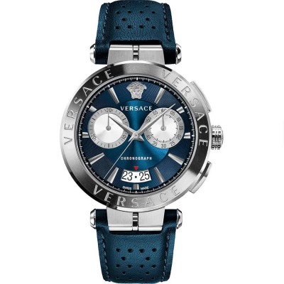 часовник,часовници,versace,ve1d02223,watch,blue,metal,blue,silver,grey,(blue)