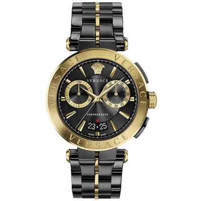 часовник,часовници,versace,ve1d02723,watch,black,yellow,gold,metal,black,yellow,gold,(golden)