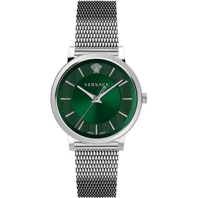 часовник,часовници,versace,ve5a00620,watch,silver,grey,metal,bottle,green,(silver)