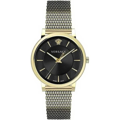 часовник,часовници,versace,ve5a00920,watch,yellow,gold,metal,black,(golden)