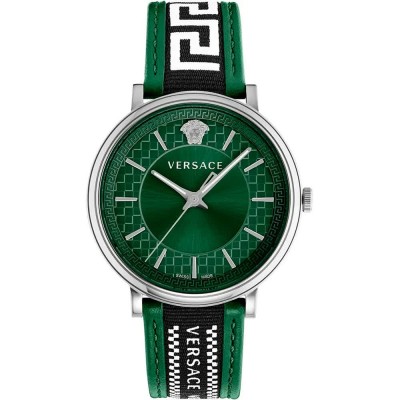 часовник,часовници,versace,ve5a01221,watch,black,bottle,green,metal,bottle,green,(green)