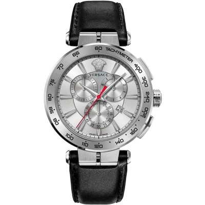часовник,часовници,versace,ve6ca0123,watch,black,metal,silver,grey,(silver)