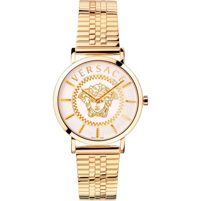 часовник,часовници,versace,vek401021,woman,watch,yellow,gold,metal,silver,grey,yellow,gold