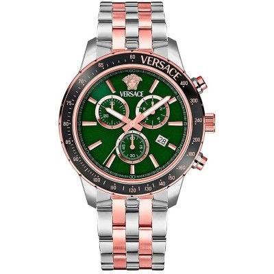 часовник,часовници,versace,vezca0424,watch,silver,grey,rose,gold,metal,bottle,green,rose,gold,(silver)