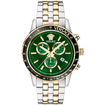 часовник,часовници,versace,vezca0524,watch,silver,grey,yellow,gold,metal,bottle,green,yellow,gold,(golden)