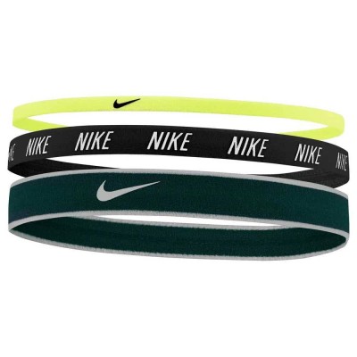 хигиена,аксесоари,nike,n0002548,mixed,width,s,hairband,3,units,green,black,white,(multicolor)