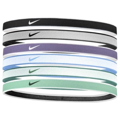 хигиена,аксесоари,nike,n1002021,swoosh,sport,s,tipped,hairband,6,units,black,white,purple,(multicolor)