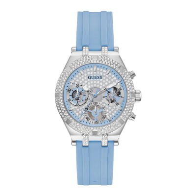 часовник,часовници,guess,gw0407l1,38,mm,watch,silver,blue,(blue)