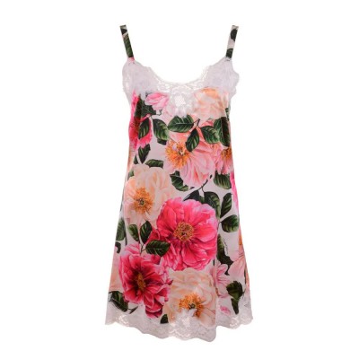 рокля,дамски,поли,и,рокли,dolce,&,gabbana,746173,sleeveless,midi,dress,pink,(white)