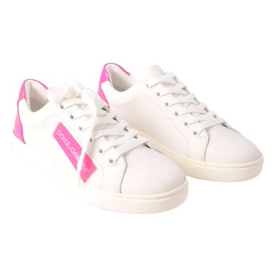 маратонки,дамски,маратонки,dolce,&,gabbana,746289,trainers,dark,pink,(white)