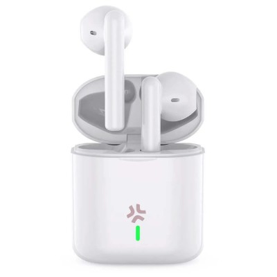 слушалки,слушалки,celly,pulse,sound,wireless,earphones,white