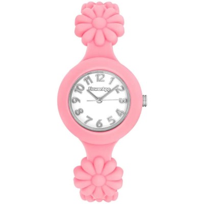 часовник,часовници,rifle,flowerapp,watch,flower,white,baby,pink,(pink)