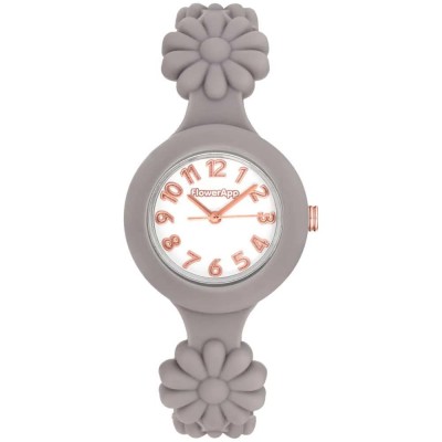 часовник,часовници,rifle,flowerapp,watch,flower,white,gray,(silver)