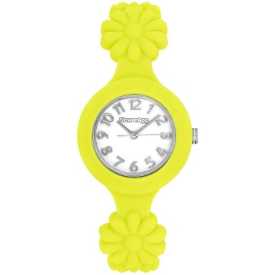 часовник,часовници,rifle,flowerapp,watch,flower,white,lime,(yellow)
