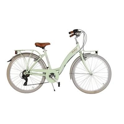 пътни,и,градски,велосипеди,via,veneto,nuvo,lady,26´´,tx300,6s,bike,silver,(green,giulietta)
