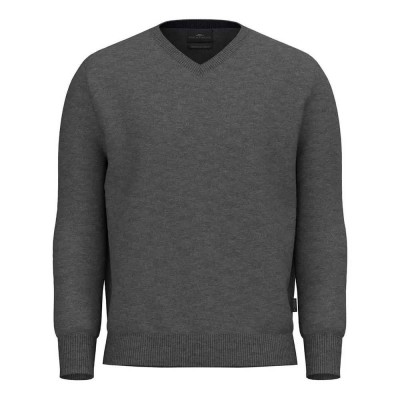 блуза,мъжки,пуловери,fynch,hatton,1414351,v,neck,sweater,steel,(grey)