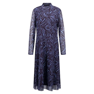 рокля,дамски,поли,и,рокли,fynch,hatton,24092030,long,sleeve,long,dress,modern,plum,(black)